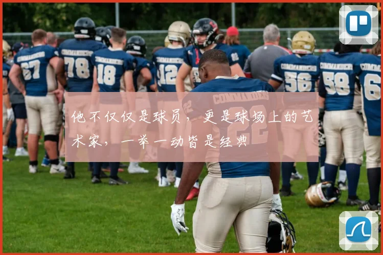 他不仅仅是球员，更是球场上的艺术家，一举一动皆是经典